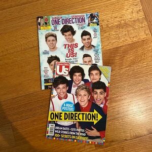 RARE One Direction Magazines WITH POSTERS! NEVER USED!